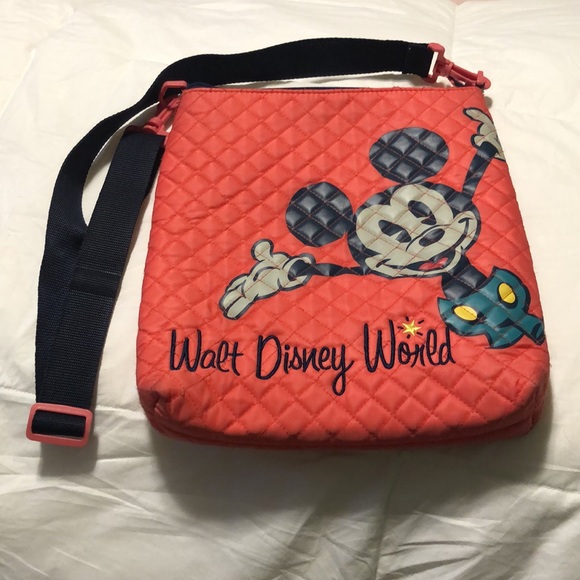 Disney Handbags - Hot pink Mickey Mouse purse/ Tote